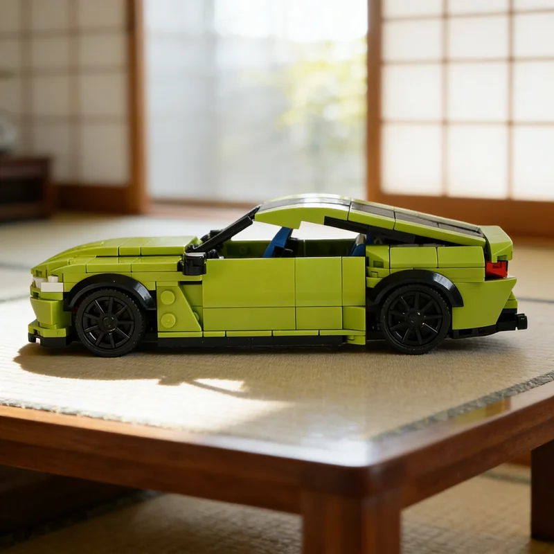 324pcs MOC BMWS M4 Competition G82 City Champions Model Building Blocks Christmas Gift Assemble Display Birthday 3D Brick Craft