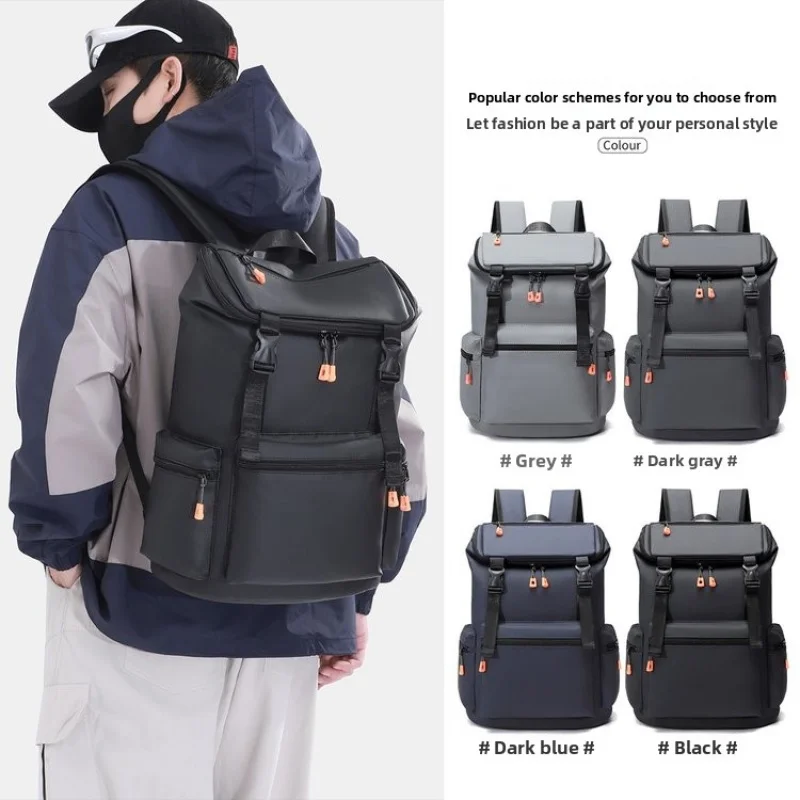 

Large Capacity Travel Backpack For Men Waterproof Working Business Men's Bag Multiple Pocket Computer Laptop Bagpack College