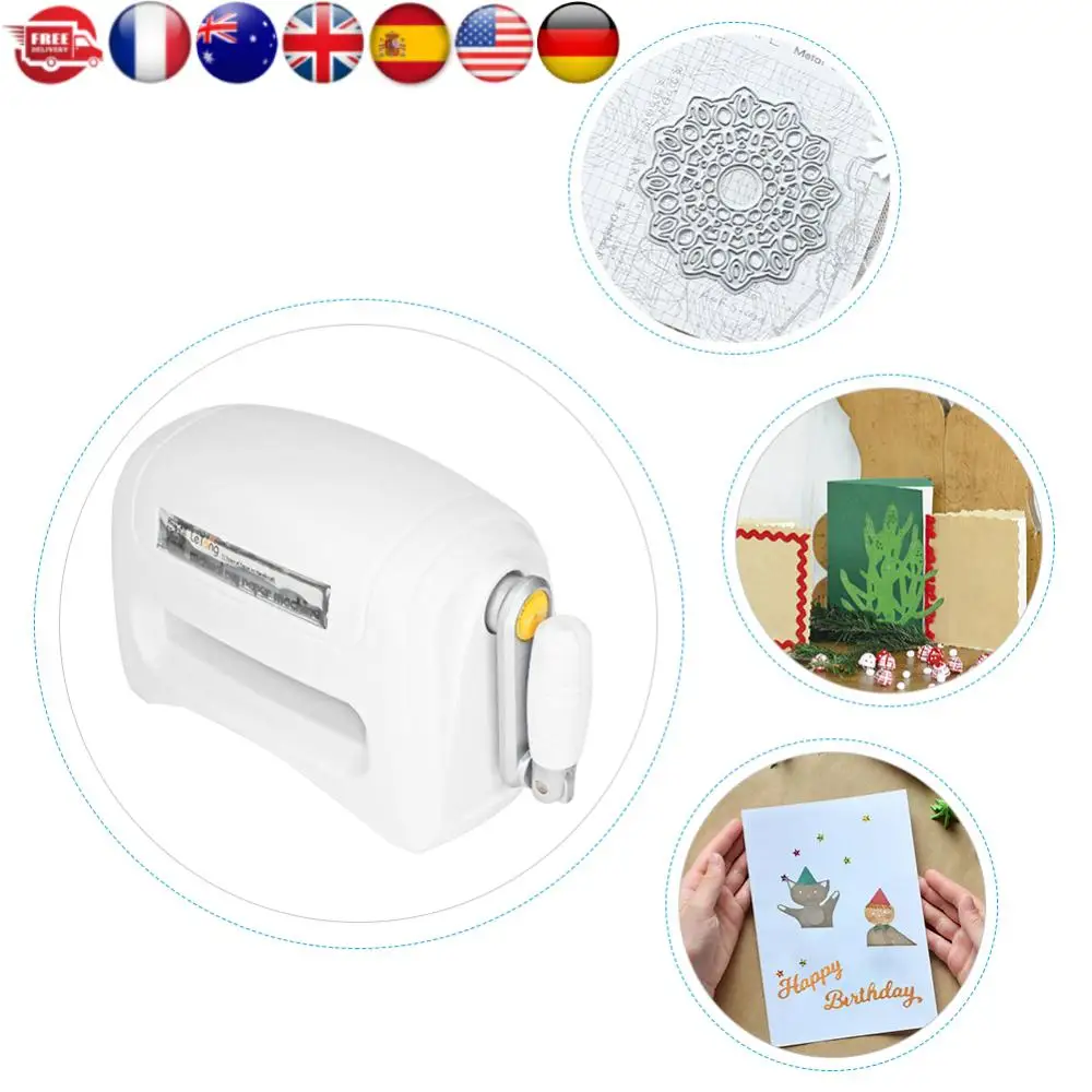 

Scrapbook Die Cutter Embossing Machine Home DIY Scrapbooking Paper Crafts Tool