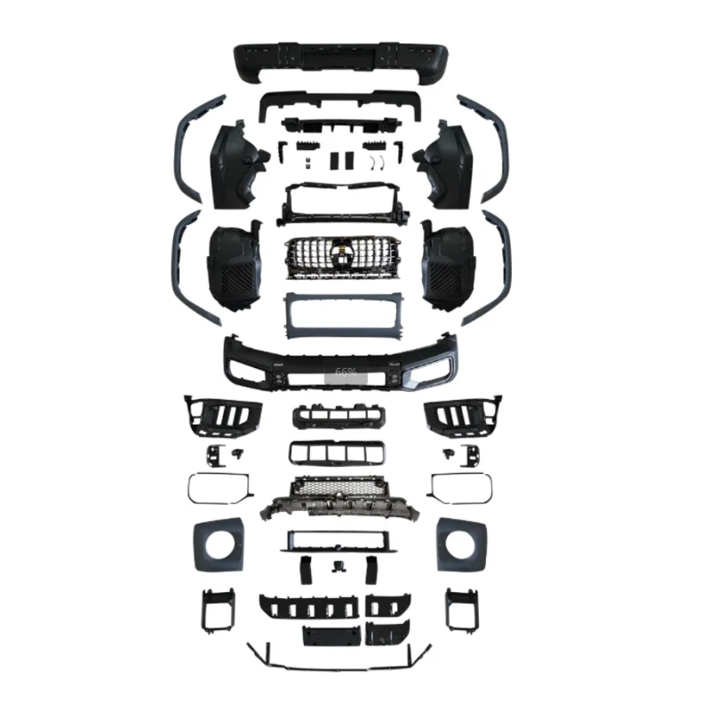 

Upgrade Bodykit Auto Parts For Mercede-Benz W464 Change To W465 G63+ Full Body Kits Front Rear Bumper