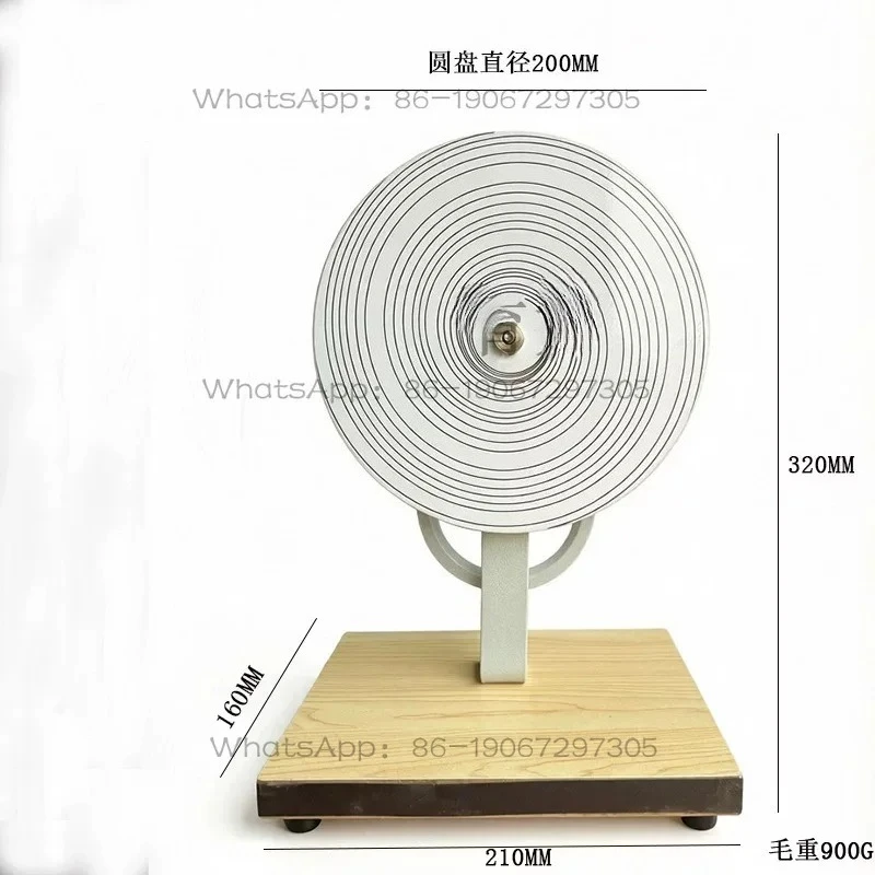 Longitudinal Wave Demonstrator Spiral Longitudinal Wave Dilution Wave Outward Diffusion  Demonstration Visual Persistene
