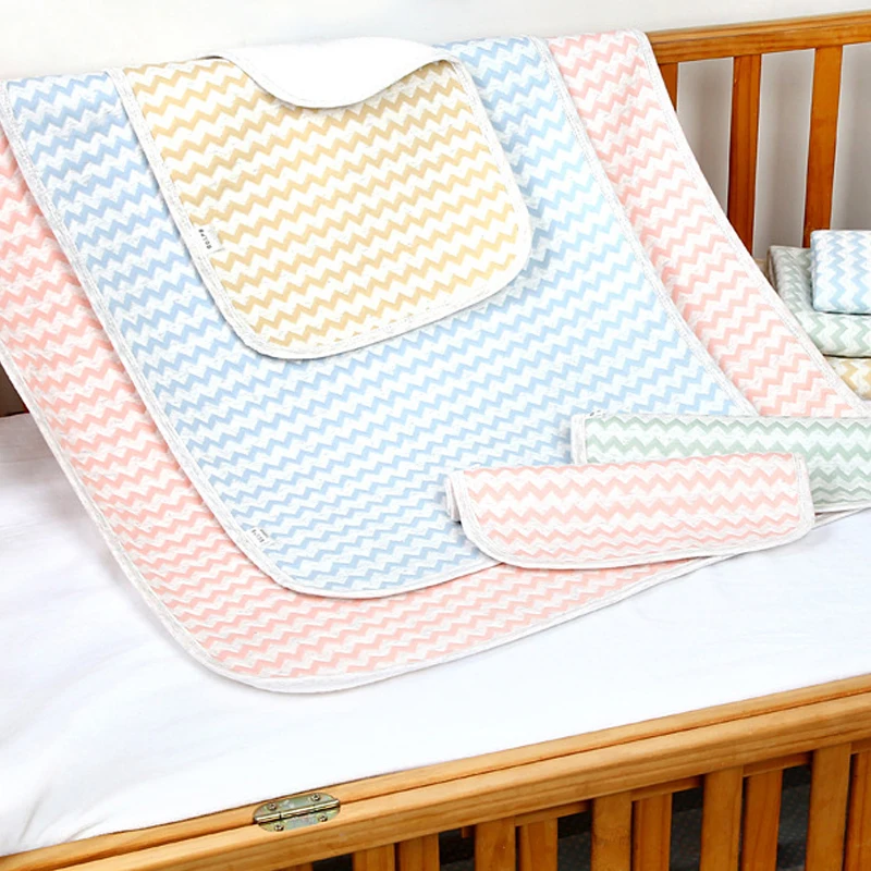 Newborn baby pure cotton washable waterproof breathable diaper mattress baby diaper pad toddler care pad