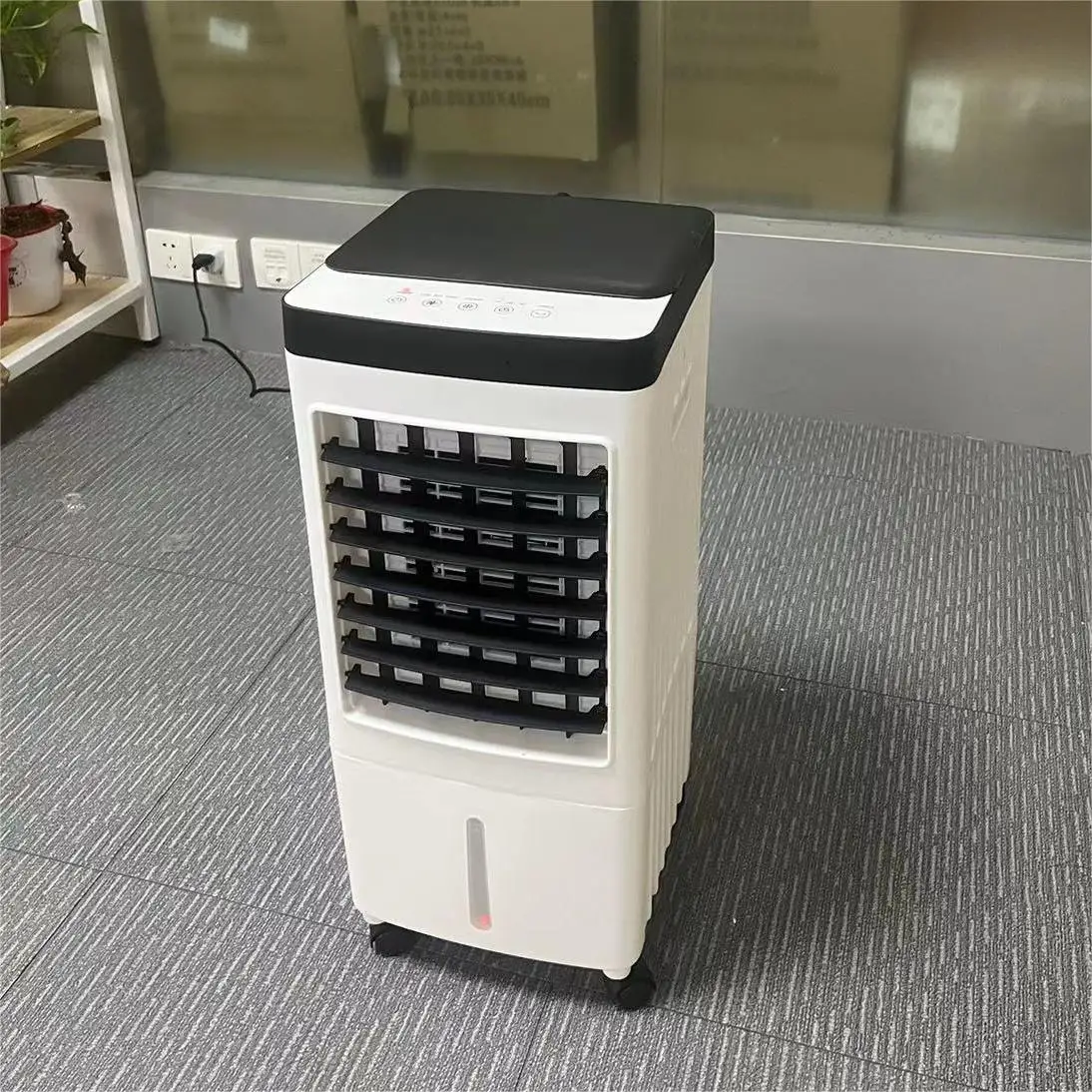 English Portable Remote Control air Conditioning Fan Water Cooling Fan Home Dormitory air Cooling Fan