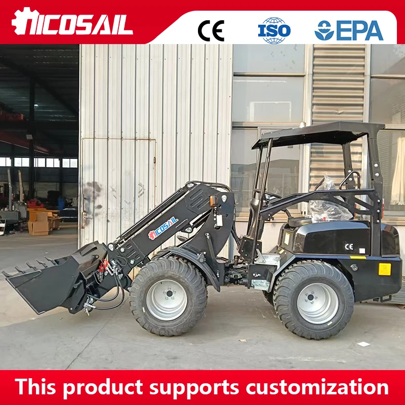 

Nicosail KZL918 Hydrostatic Wheel Loader Compact Design for Warehouse & Storage
