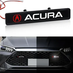 Car decimal Light LED Front Hood grill Emblem Badge For Acura RDX Integra TLX TSX CDX MDX RDX CSX RSX ZDX ILX Auto Accessories