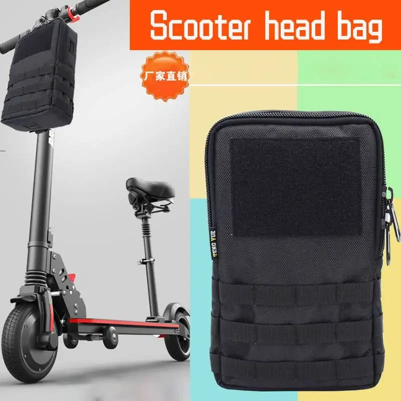 

Scooter Head Bag Beam Hanging Bag Modified Electric Car Bicycle Lithium Battery Storage Bag