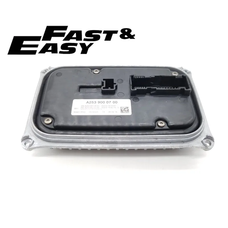 

Aftermarket A253 900 07 00L A222 900 48 12R LED headlight driver module control computer ballast ECU for Mercedes X253 GLC 2016-