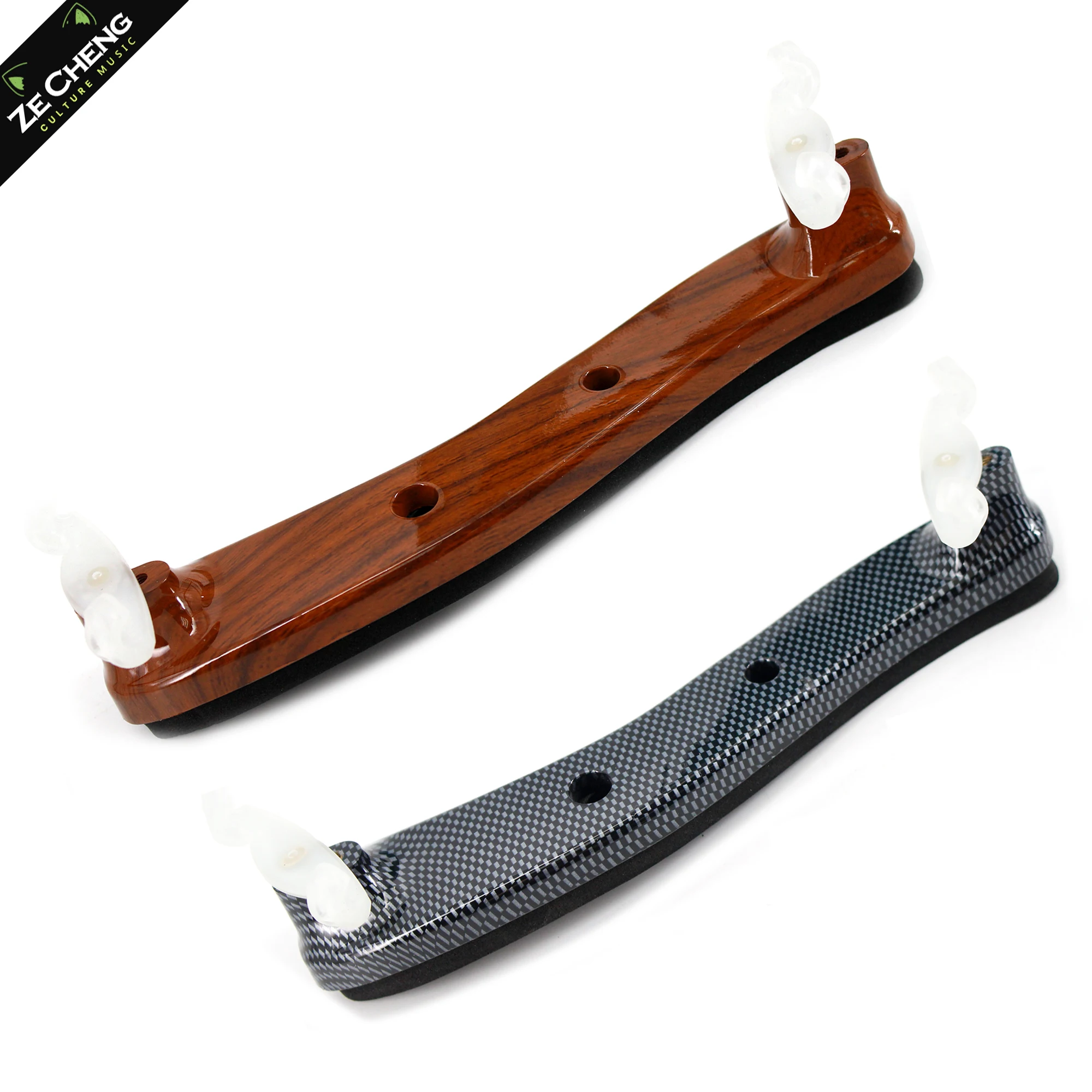 Professional Violin Shoulder Rest 4/4 3/4, Adjustable, Breathable Printed Design 4/4 3/4