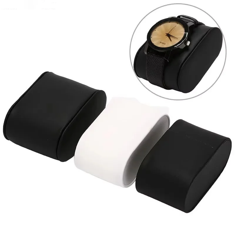 

Watch Pillow Watch Storage Box Bangle Wrist Velvet Leather Watch Bracelet Display Pad for Jewelry Display Stand Holder Organizer