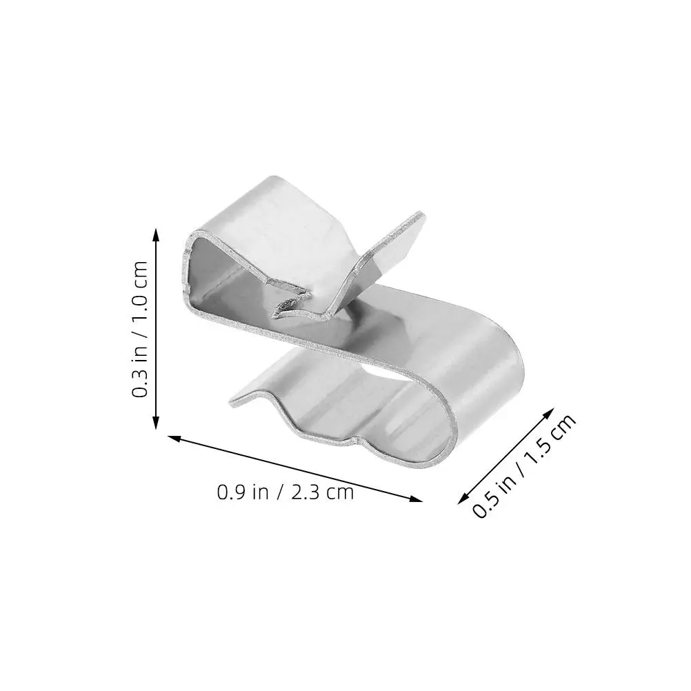 25Pcs Solar Panel Cable Clamps Practical Durable Easy Installation Disassembly Neatly Arranging Cables Aesthetics Safety