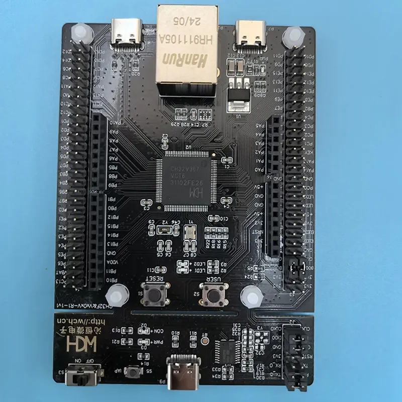 CH32V307-EVT Microcontroller Development Board RISC-V Evaluation Board with Built-in Link