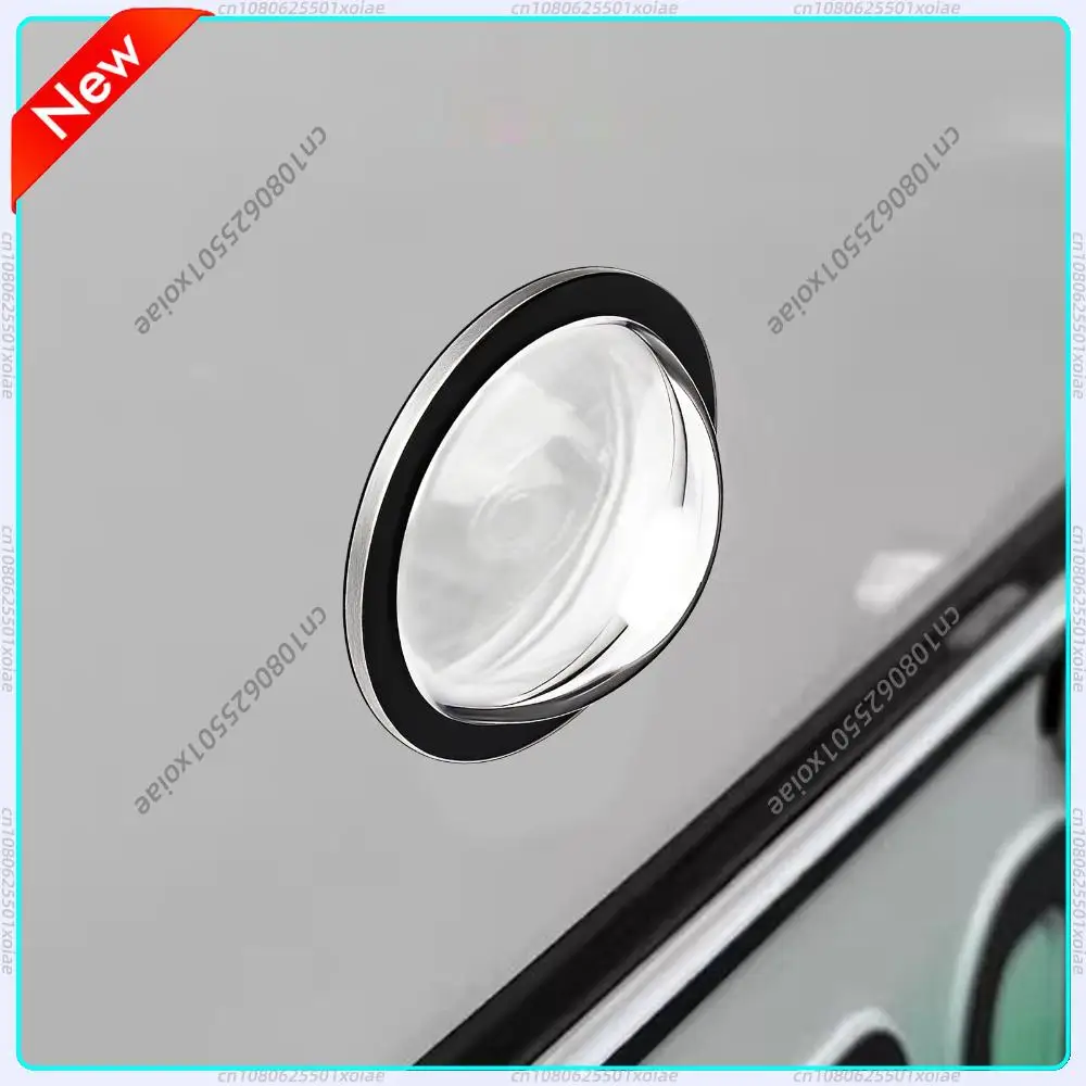 Car Backup Camera Protective Sticker for Tesla Refreshed Model Y Acrylic Protective Cover High-Transparency Design Anti-Scratch