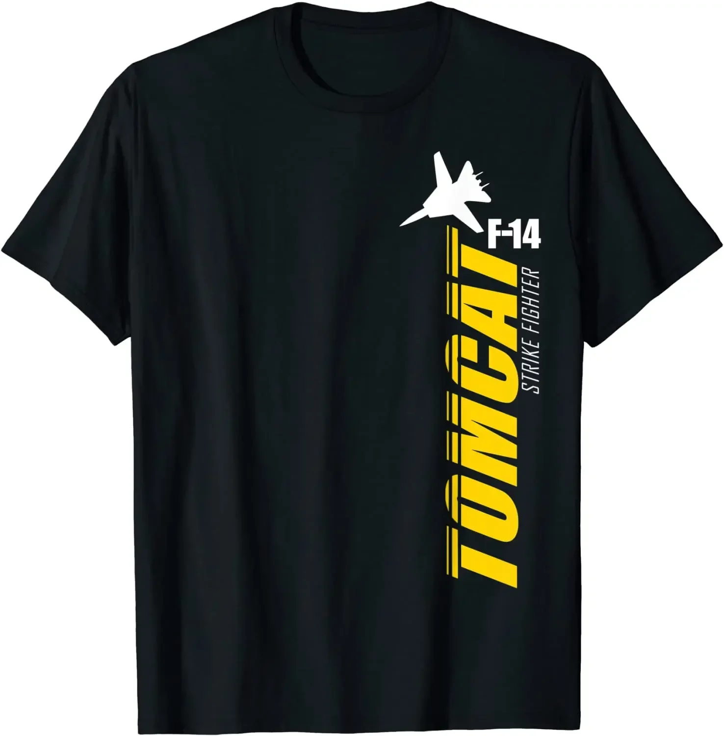 

F-14 Tomcat Strike Fighter T-Shirt 100% Cotton O-Neck Summer Short Sleeve Casual Mens T-shirt Size S-3XL