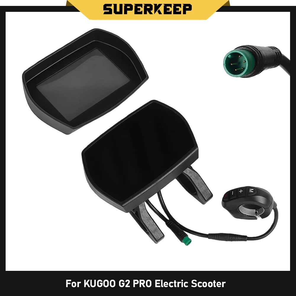 

Панель приборов для самоката Kugoo G2 Pro, 5-контактный ЖК-дисплей, водонепроницаемый силиконовый чехол для приборной панели, прочные запчасти