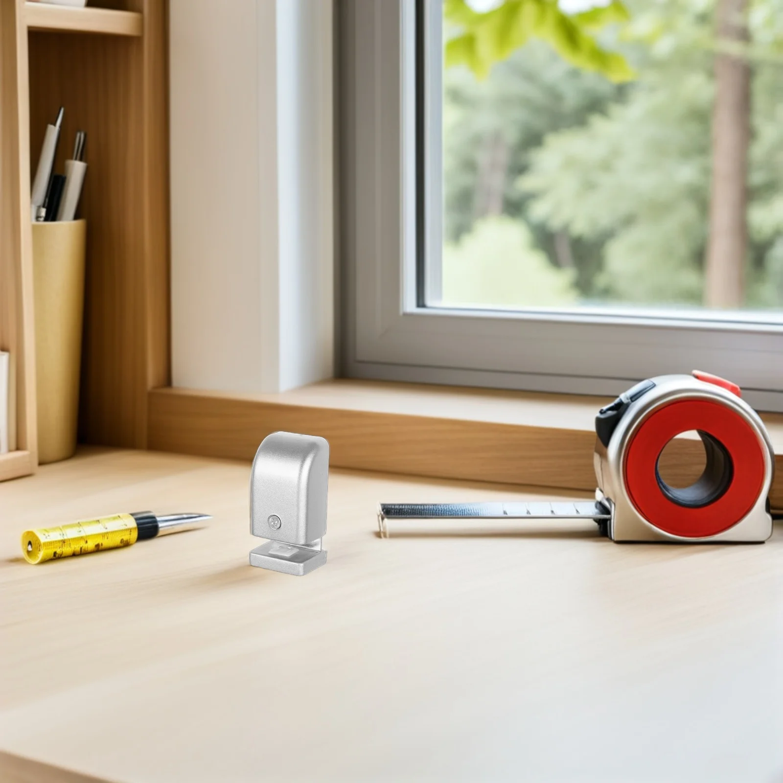 

Glass Door Stabilizer Aluminium Alloy Adjustable Sliding Door Floor Guide Durable Easy Install Shower Enclosures