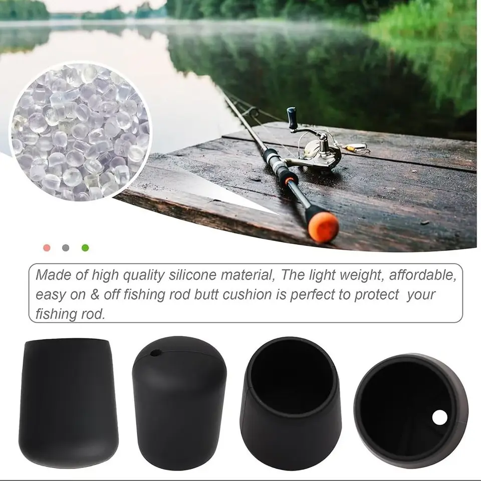 end cover for telescopic fishing rod The Hook Up Tackle Water pooling is the one of the main causes of boat cover damage 4pcs Fishing Rod End Cap