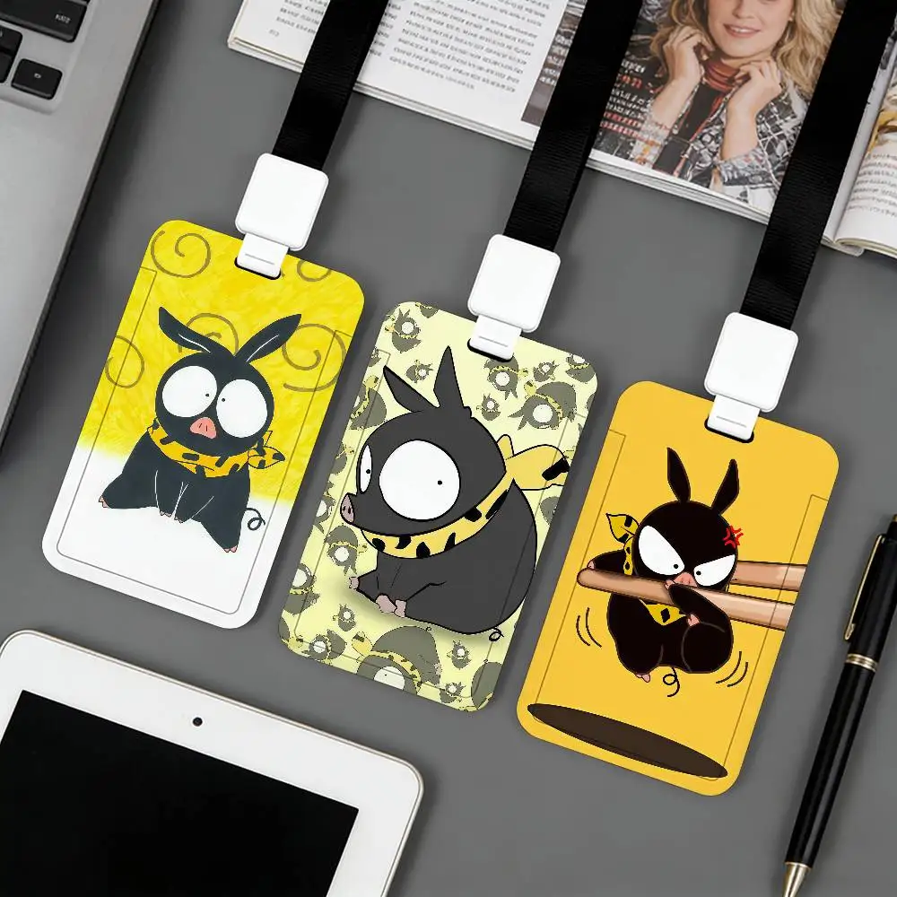 

Anime P-chan R-Ranma P-chan Card Holder ID Card Holders Bank Cards Student Bus Passes Work Permits Accessories And Gifts