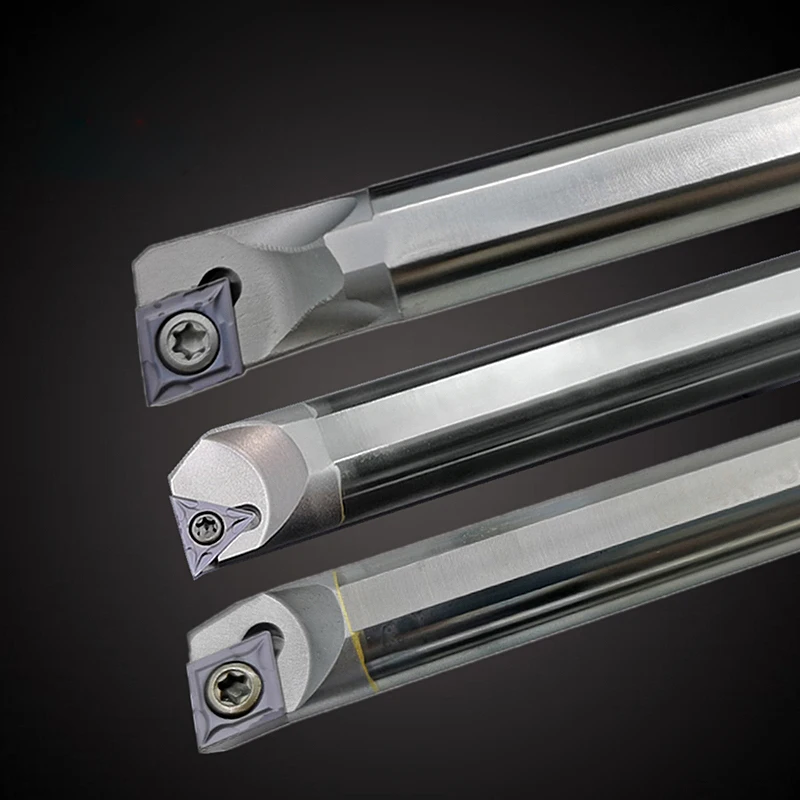 SCLCR Carburo di Tungsteno Acciaio Anti-vibrazione Tornio Noioso Bar C08 C10K C10M C12M C14N C16Q C20R Filettatura Interna Piccolo Strumento Noioso