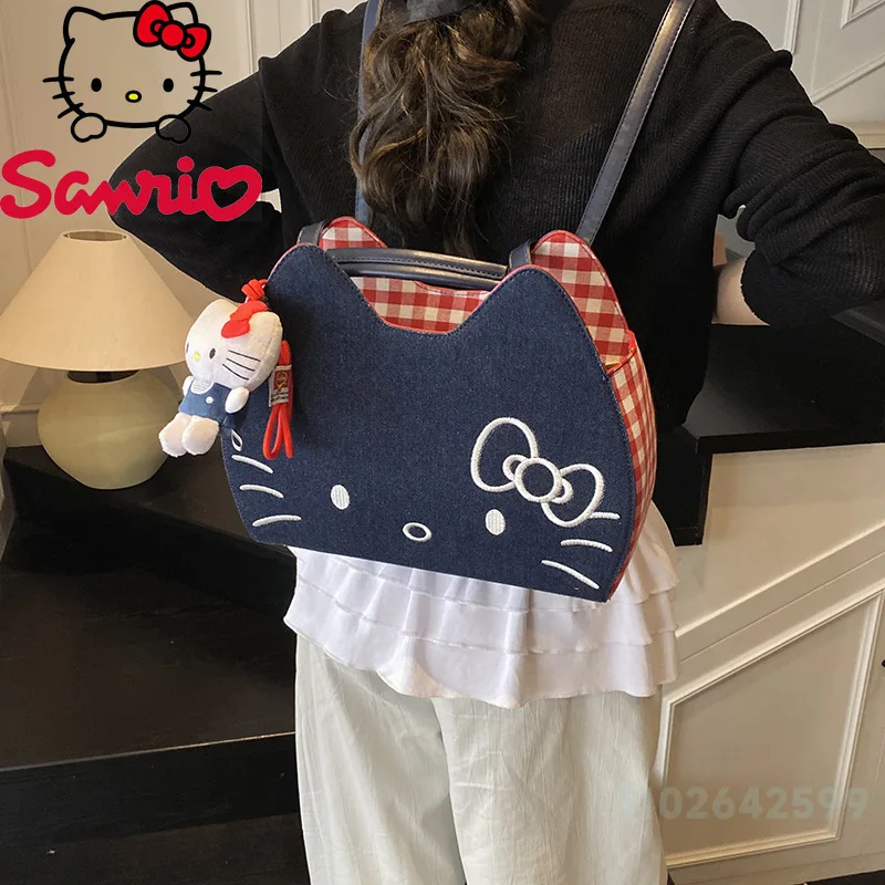 New Women's 3D Backpack Fashionable High Quality Embroidered Women's Multi Functional Backpack Cartoon Versatile Girls' Backpack