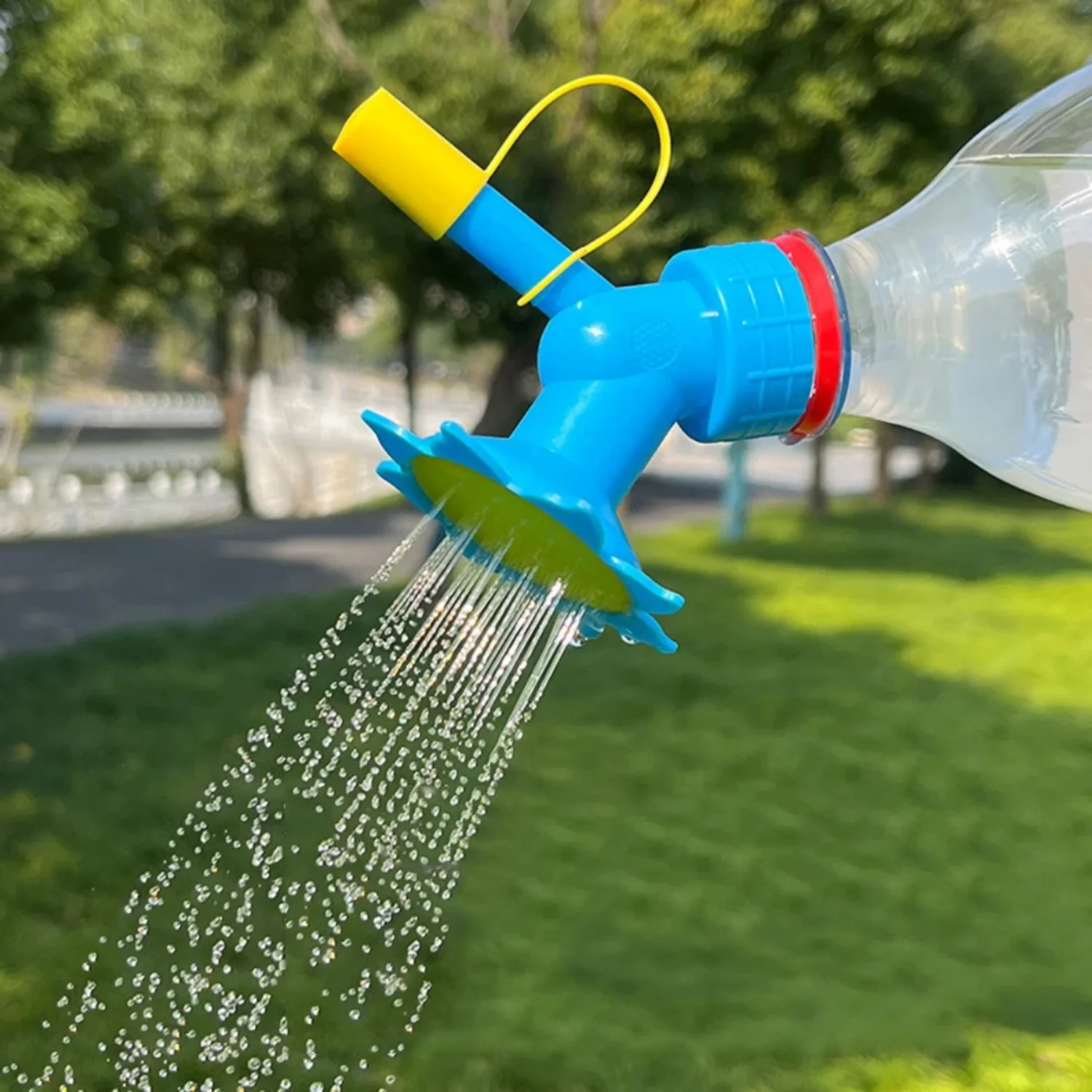 2 In1 Watering Sprinkler Nozzle  Flower Waterers Bottle Watering Cans Sprinkler Plant Irrigation Easy Tool Plastic Sprinkler