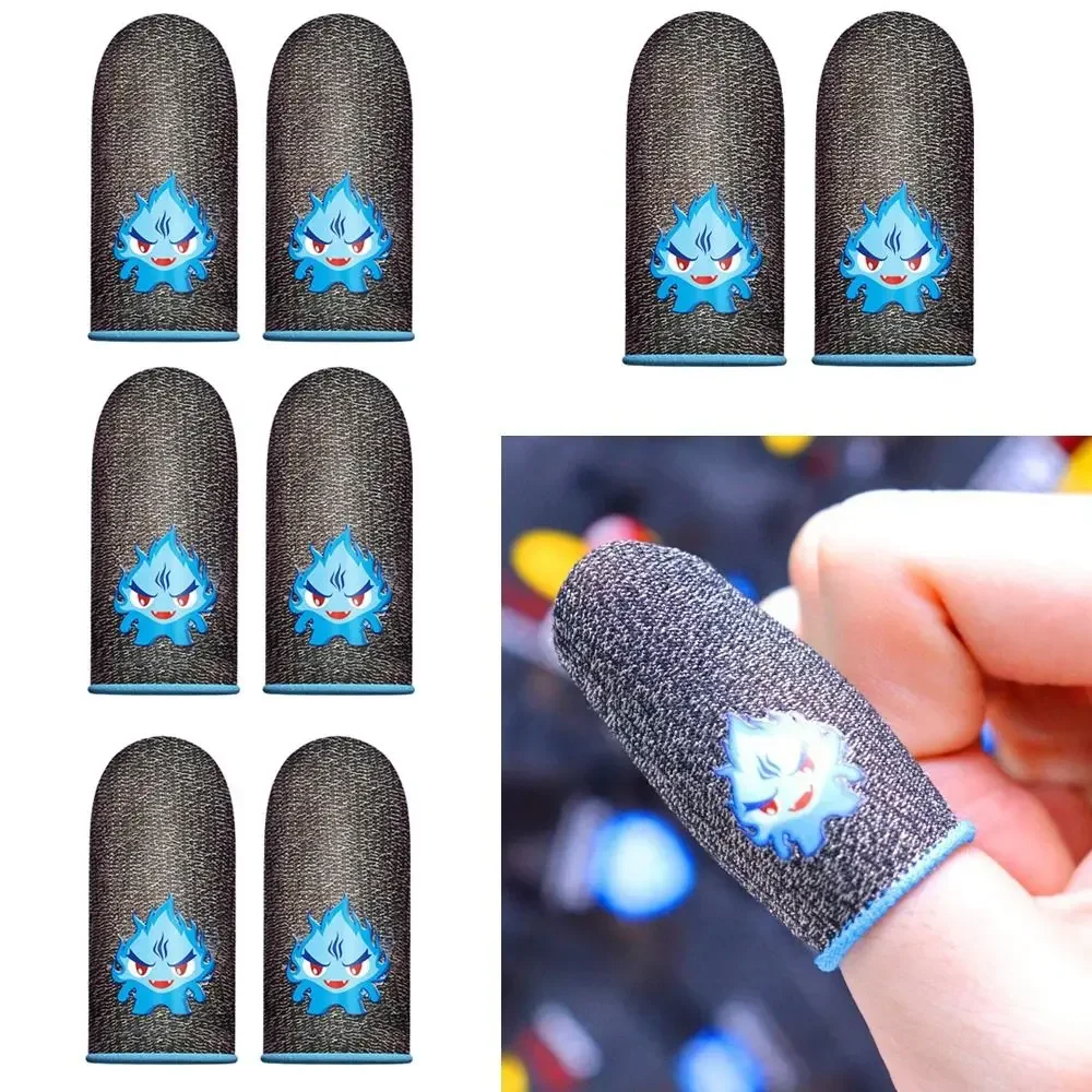 Sensitive Touch Screen Finger Sleeve Breathable Conductive Fingers Cover Prevent Hand Slide Anti-slip Breathable Cots