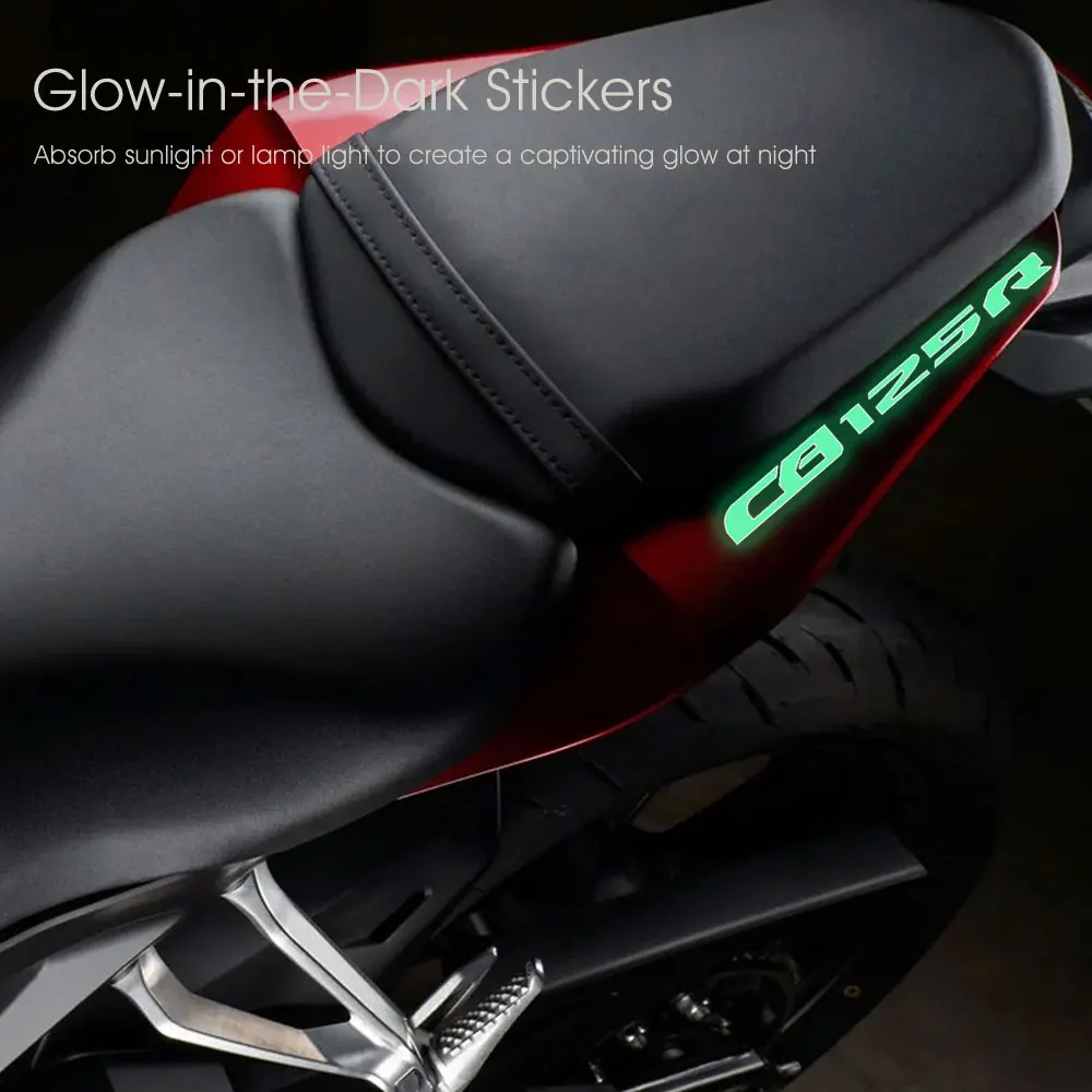 Motorcycle Glow Stickers Waterproof Decal for Honda CB 125 R CB125 125R CB125R 2018 2019 2020 2021 2022 2023 2024 Accessories