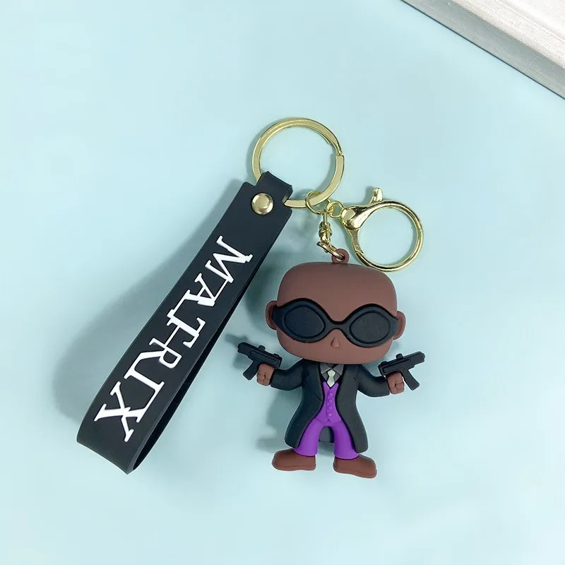 Creative Movie Matrix Keychain Hipster Cool Hacker Neo Tank