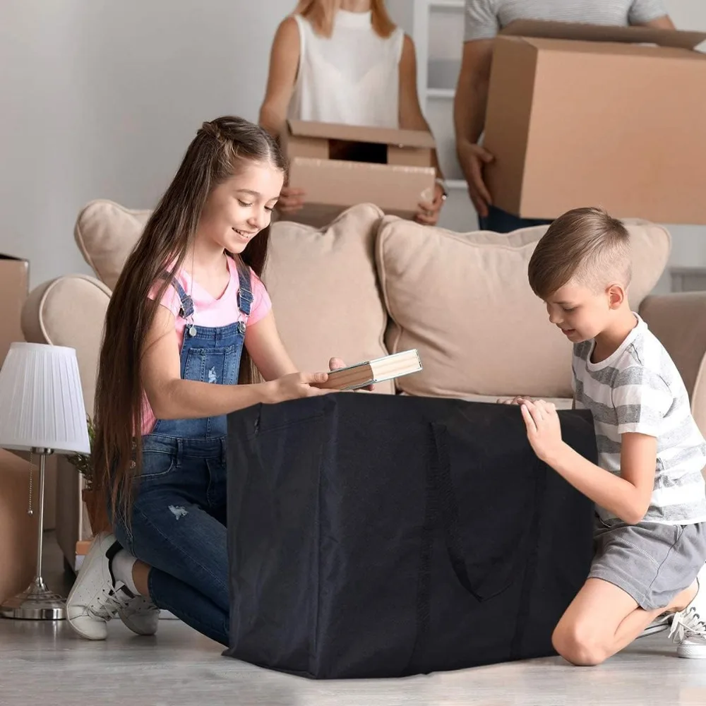 

Moving Bags, with Zippers & Carrying Handles, Storage Bags Storage Totes for Clothes, Moving Supplies, Oversized Storage Bag