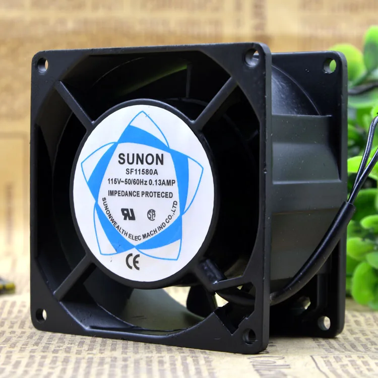 

НОВЫЙ ОРИГИНАЛЬНЫЙ SF11580A 1082HSL 115 В 0,13 А 8038 80*80*38 мм 8 см ОХЛАЖДАЮЩИЙ ВЕНТИЛЯТОР