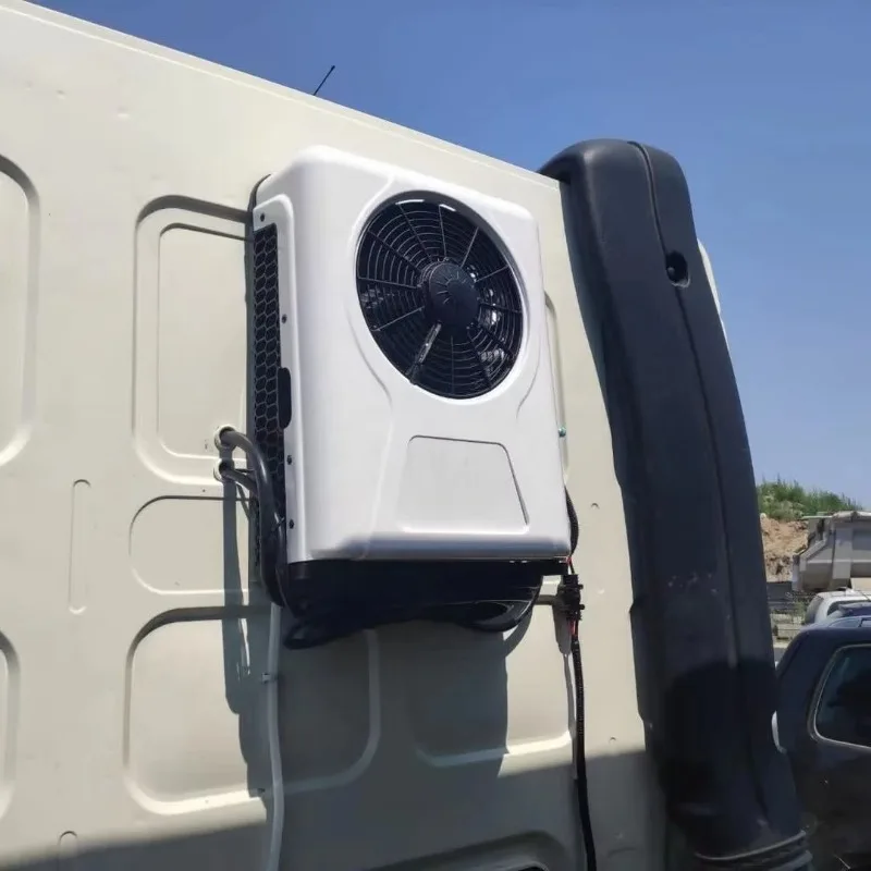 

Truck battery apu 12v 24v dc split air conditioner tractor parking truck bulldozer van semi air conditioner