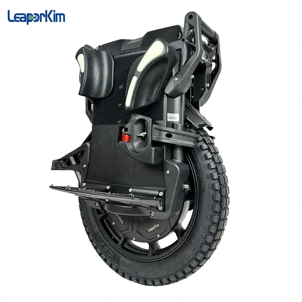 Newest LeaperKim Veteran Lynx 151.2V 2700Wh 50E Battery Peak Power 8000W Motor 125Km/h Adjustable Suspension Range 90mm Unicycle