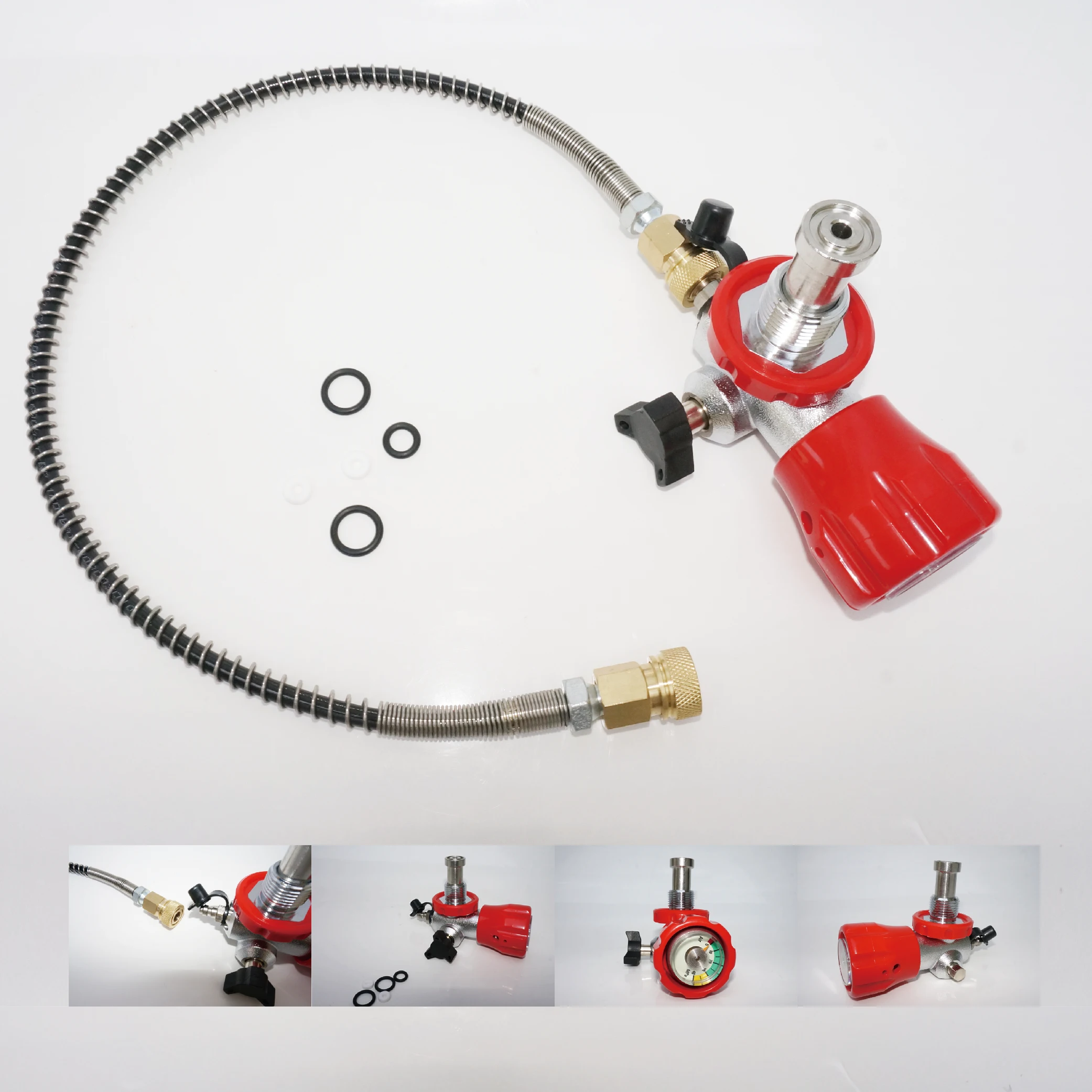 Acecare Scuba Filling Station With Hose M18*1.5 Thread 30Mpa