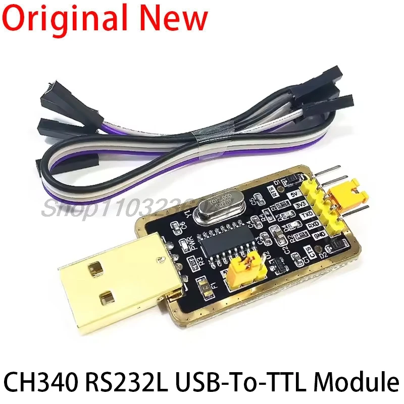 1PCS CH340 Module Instead of PL2303 CH340G CH340E RS232 to TTL Module Upgrade USB to Serial Port In Nine Brush Plate For Arduino