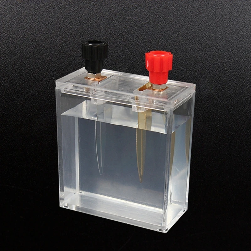 Custodia per esperimenti di generazione di energia in acqua salata per bambini e studenti che imparano i principi di fisica ed elettricità