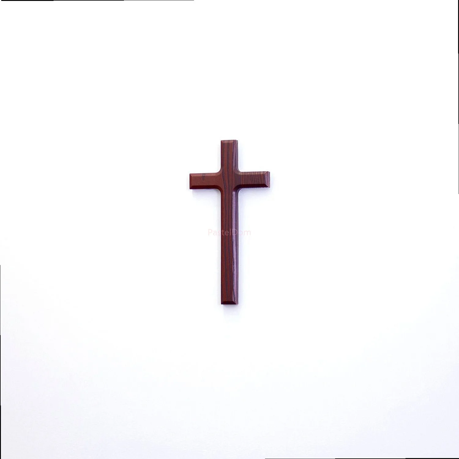 Elegant Wood Grain Cross Wall Decor Craft Multi-Size Home Hanging Art Decoration
