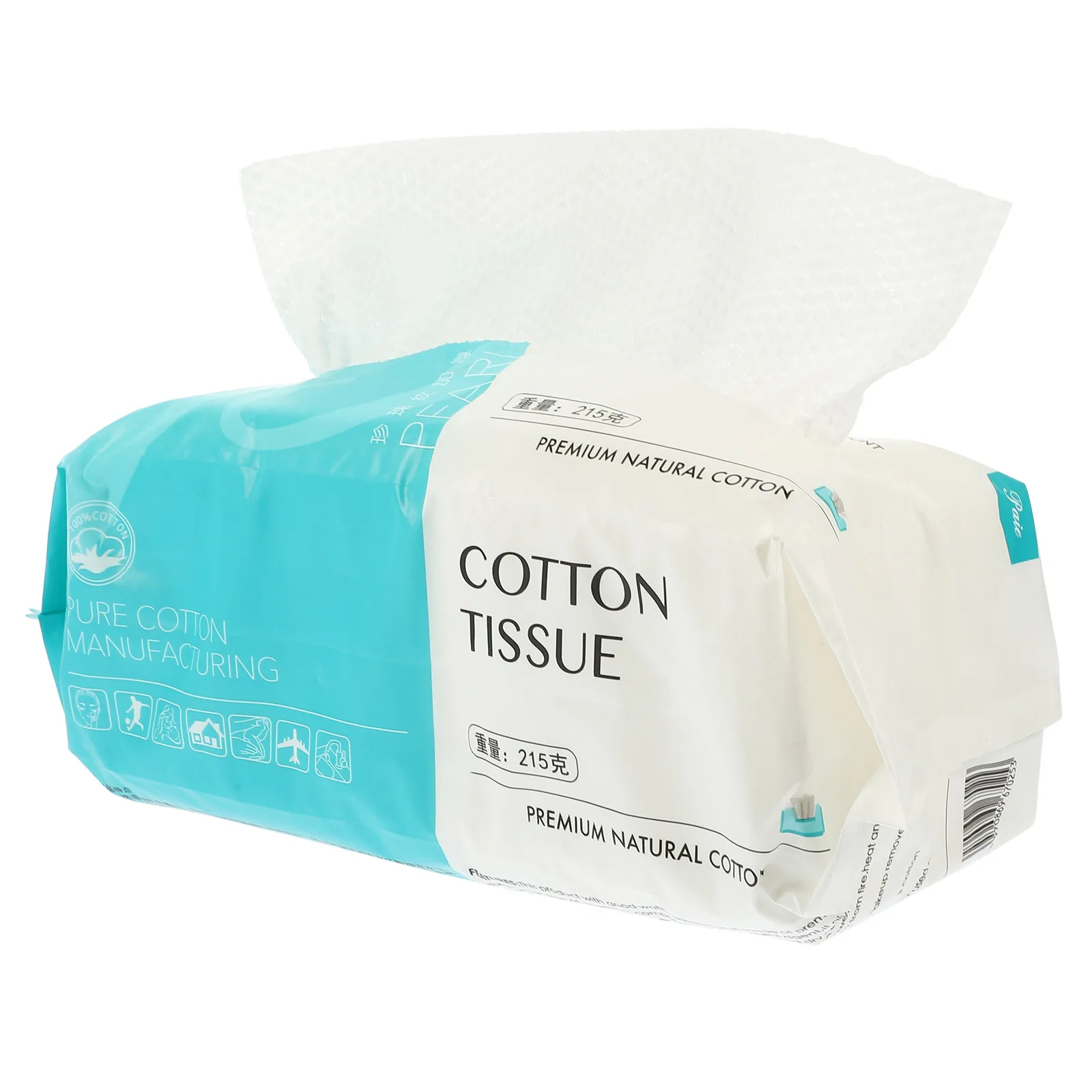 

Face Cleaning Wipes Cotton Tissue Practical Washcloth Makeup Remover Daily Travel Use Portable Storage Suitable All Skin Types