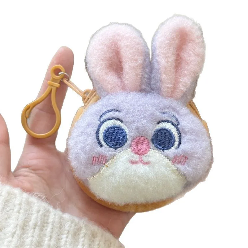 Für Zootopia2 Plüsch-Schlüsselanhänger Spielzeug Nick Wilde Judith Laverne Hopps Plüsch-Geldbörse Charm Cartoon-Taschenanhänger Weihnachtsgeschenk