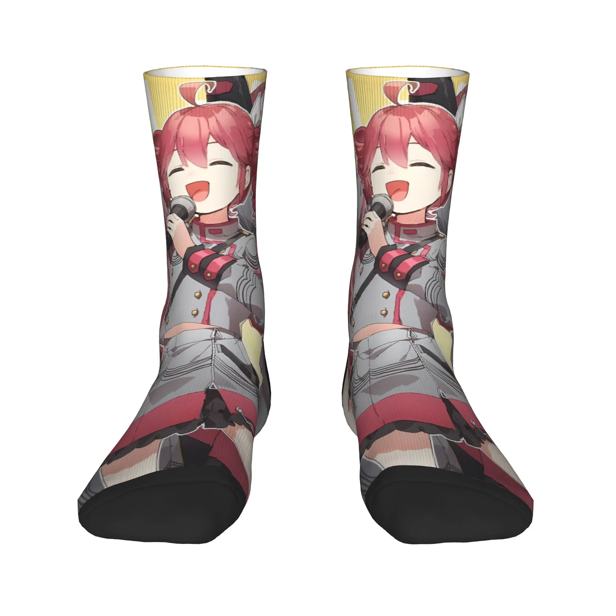 Kasane Teto Socks  Custom Stockings Anti Slip Adults Men Socks Breathable Spring Trendy Running Sports Socks