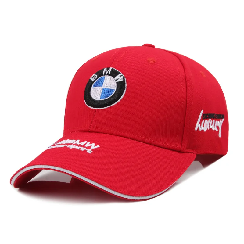 For BMW Motorsport Emblem Outdoor Summer Sport Embroidery Baseball Cap Spring Autumn Adjustable Casual Sunscreen Hat Car Sticker - view 4
