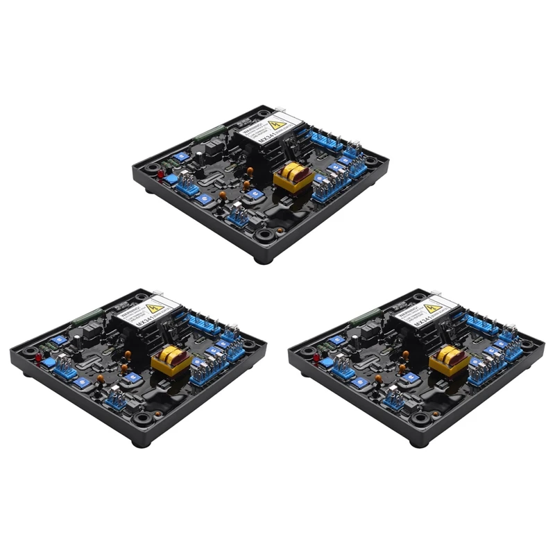 

3X Avr Mx341 Two Phase Sensed Automatic Voltage Regulator For Generator