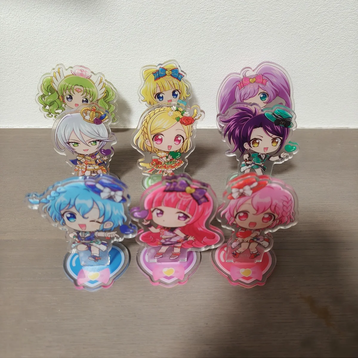 

Hot Anime Pripara Figure Model Surrounding Acrylic Stand Sign Desktop Ornaments Kawaii Laala Exquisite Decorate Festival Gift