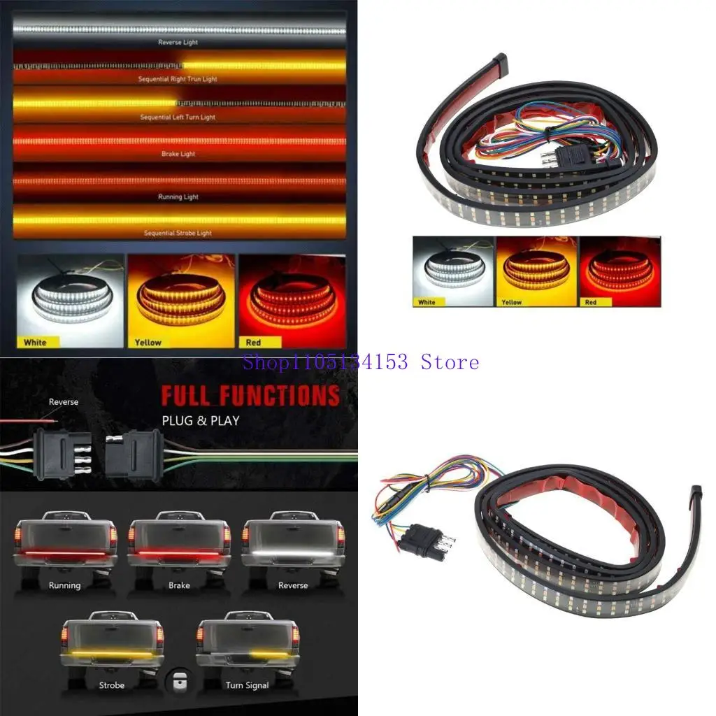 

HG89 Truck Tailgate 60 -дюймовая светодиодная полоска с тройной строкой