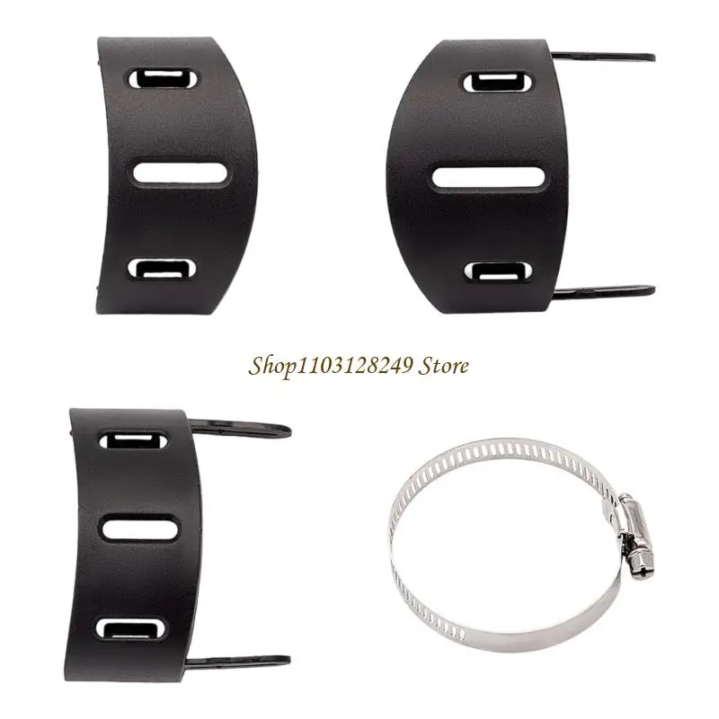 N5KD Universal Motorcycle Exhaust Heat Guard High Temperature Anti Scald Design