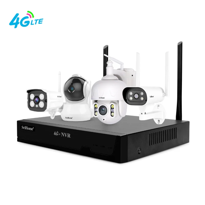 Imagem -03 - Sricam Nvs007 16ch 4k Saída 4g Poe Nvr Cctv ip Câmera Hdmi-compatível H.265 Gravador de Vídeo de Rede Sistema de Vigilância de Segurança