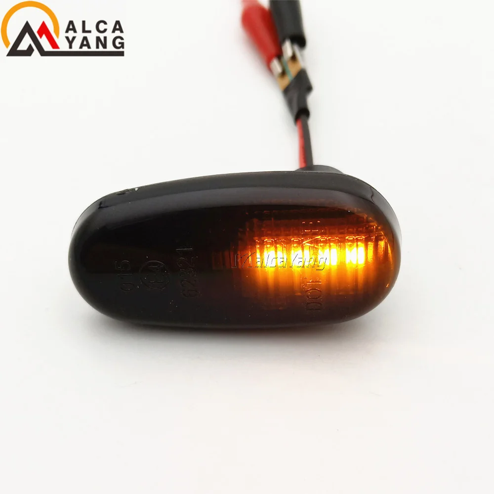 Dynamic LED Side Marker Fender Indicator Light For Alfa Romeo GT 147 937 MiTo 955 Fiat Bravo 198 Hatchback Siganl Lamp