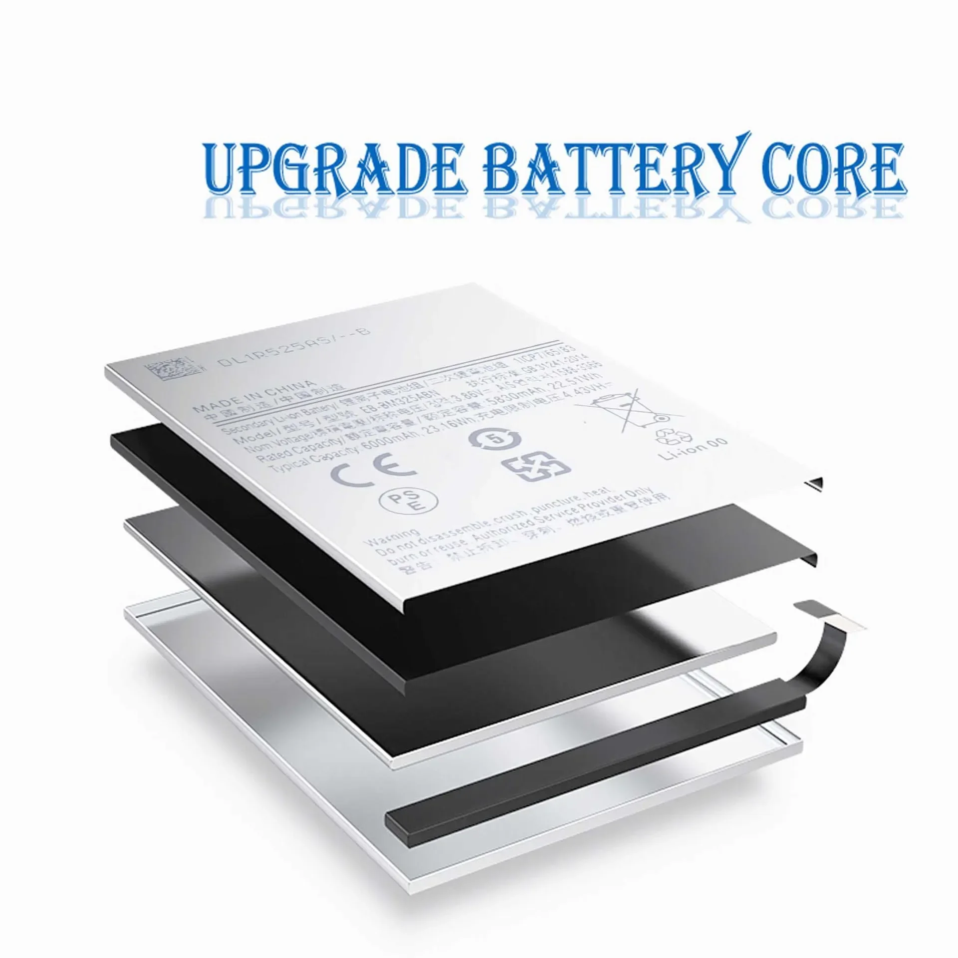 Rechargeable Replacement Battery For Samsung M32 M325FV EB-BM325ABN Mobile Phone High Quality Lithium Bateria+Tools