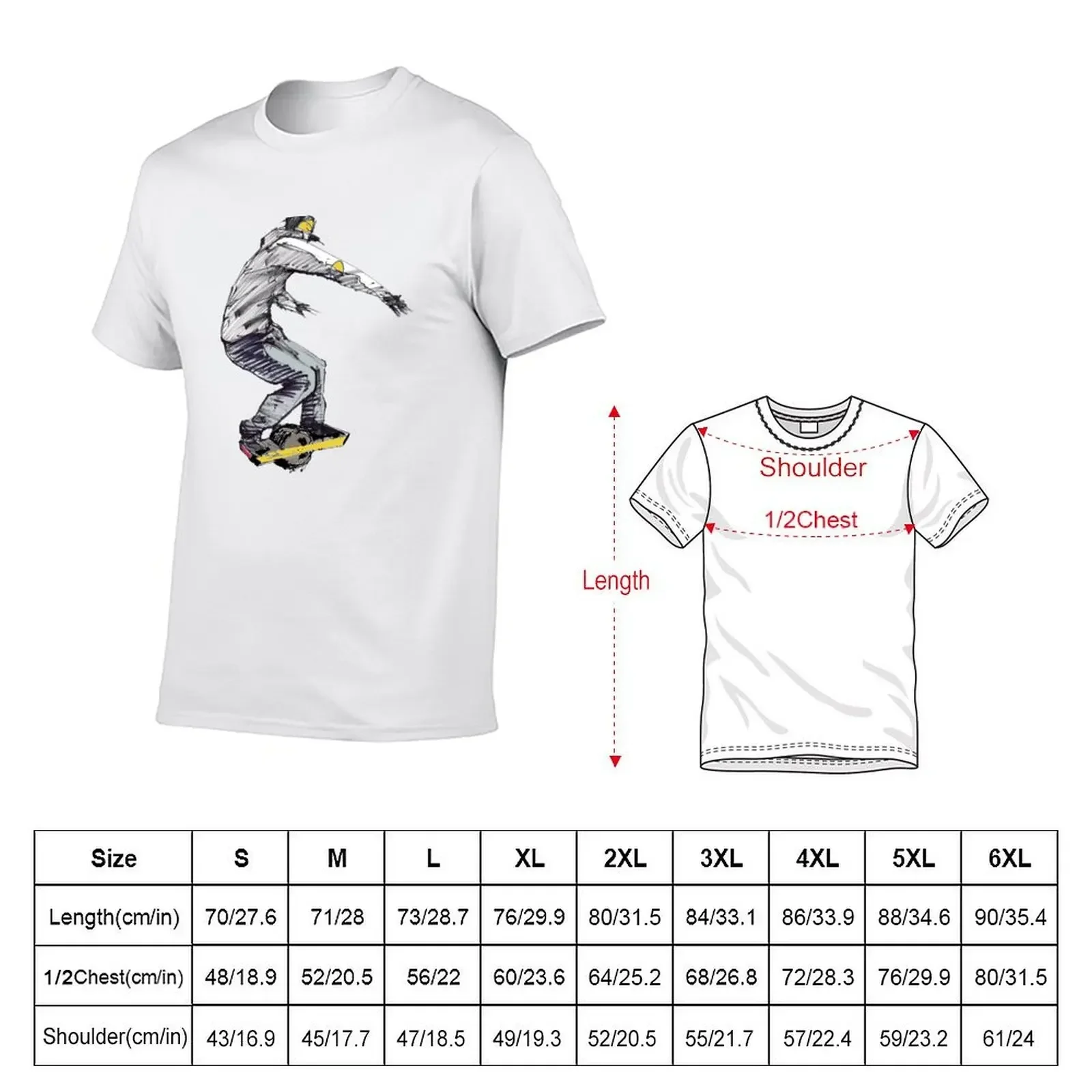 Onewheel Grip T-Shirt quick-drying designer shirts mens designer t shirt