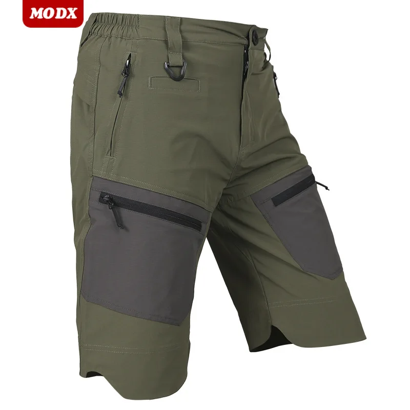 Summer Thin Tactical Shorts Men Quick Drying Breathable Durable Shorts Multiple Pockets Outdoor Workwear Five Quarter Pants