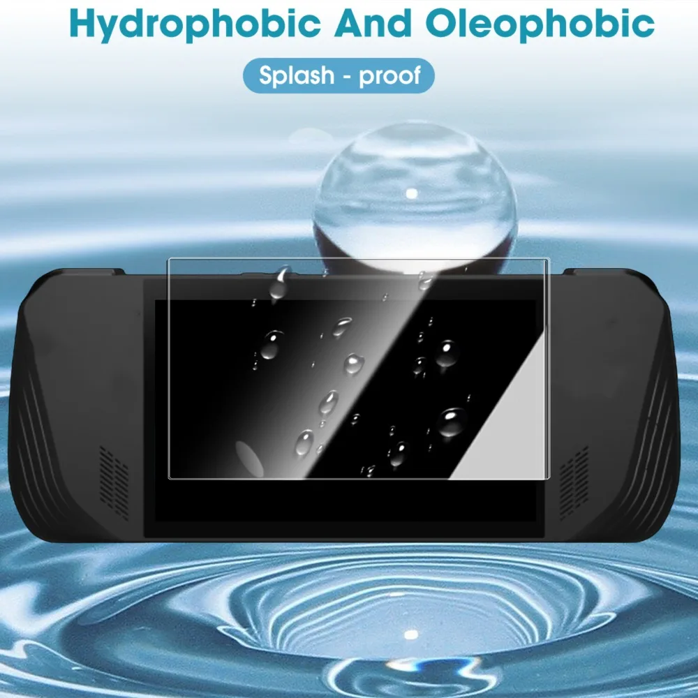 1-3 قطعة واقيات شاشة من الزجاج المقسى لوحدة التحكم في الألعاب ASUS ROG Ally X HD أفلام واقية شفافة مضادة للخدش لـ ROG Ally X