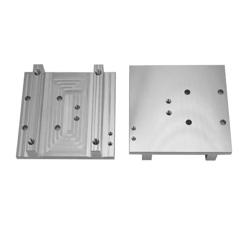 Custom 7075 Metal Aluminium Alloy CNC Processing Manufacturer Cnc Machined Aluminum Front Panel Plate